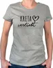 Huuraa Damen T-Shirt Kreta verliebt XL Sport Grey Bio Produktbild-Vorschau 1