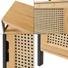 Badezimmerschrank 'Tervola' 80x40x35cm Bambus/Rattanoptik Produktbild-Vorschau 6