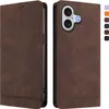 Hülle für iPhone 17, Retro Kunstleder Ständer Klapphülle Produktbild-Vorschau 1