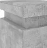 vidaXL Comodino con luci LED Grigio cemento 35x39x55 cm Anteprima dell’immagine prodotto 11