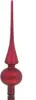 Kaemingk Weihnachtsbaumspitze Ochsenblutrot matt Ø 6 cm 26 Produktbild-Vorschau 1