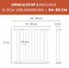 Hauck 597590, Regulowana szerokość, Metal, Biały Podgląd zdjęcia produktu 6