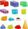 magnetische 3D-Bausteine LED leuchtend 134 el. Produktbild-Vorschau 6
