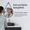 Wandspiegel Badezimmerspiegel TALOS Black Style Spiegel Produktbild-Vorschau 5