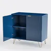 CDGlobal Kommode Sideboard mit 2 Türen, Wohnzimmerschränke Produktbild-Vorschau 3