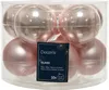 Weihnachtskugeln Glas 6cm x 10 Stück - Puderrosa Produktbild-Vorschau 3