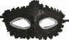 Venezianische Maske in schwarz und glitzernd Produktbild-Vorschau 3