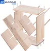 Portabottiglie in legno KADAX, 52 x 25,5 x 52 cm, naturale, Anteprima dell’immagine prodotto 14
