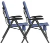 SONGMICS Campingstuhl faltbar, 2er Set, 95°-150° Produktbild-Vorschau 3