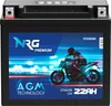 NRG AGM Motorradbatterie YTX20-BS 22Ah 12V Produktbild-Vorschau 1