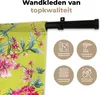 MuchoWow® Wandteppich Wandbehang Blumen - Pastell - Farben Produktbild-Vorschau 3
