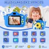 Kinderkamera Einhorn Blau – 20 MP, 1080P HD-Video, 32 GB Produktbild-Vorschau 2
