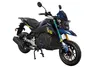 Motorroller Hammer 50ccm 45 km/h Euro 5, blau-schwarz GT Produktbild-Vorschau 4
