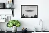 MuchoWow® MuchoWow® Gerahmtes Poster Ufo - Vintage - Baum - Produktbild-Vorschau 3
