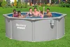 Hydrium™ Stahlwandpool Komplett Set mit Sandfilteranlage Ø Produktbild-Vorschau 2
