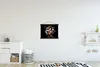 MuchoWow® Textilposter Blumen - Schmetterling - Frauen - Produktbild-Vorschau 2