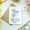 Mr. & Mrs. Panda Klappkarte Tagesmutter Herz - Weiß - Produktbild-Vorschau 2