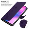 Cadorabo kryt pre Xiaomi Mi NOTE 10 LITE in FLORAL DARK Náhľad obrázku produktu 4