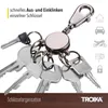 TROIKA KYR60-GM, Kołko do kluczy, Czarny, Chrom, 50 g Podgląd zdjęcia produktu 7