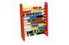 A wooden abacus with colorful beads on a white background. Náhled obrázku produktu