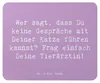 Mr. & Mrs. Panda Mousepad Spruch Tierärztin Gespräche - Produktbild-Vorschau 1