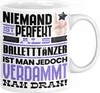 Balletttänzer Geschenk Tasse Lustige Geschenkidee für Produktbild-Vorschau 1