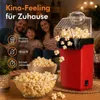 Popcornmaschine Heißluft – rote Popcorn Maker Maschine für Produktbild-Vorschau 4