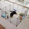 Recinto nero in metallo per cani, gatti, cuccioli e conigli Anteprima dell’immagine prodotto 12