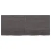 The Living Store Wandregal Dunkelbraun 120x50x(2-6)cm Produktbild-Vorschau 4