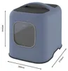 Rotho Katzentoilette mit Haube Biala - 51 x 39,5 x 44,3 cm Produktbild-Vorschau 4