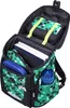 An open backpack with school supplies inside. Produktbild-Vorschau