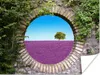 MuchoWow® Poster Lavendel - Ausblick - Blumen - Sommer Produktbild-Vorschau 1