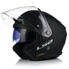 LS2 OF603 Gilet solido Infinity II, nero opaco, L (59/60) Anteprima dell’immagine prodotto 2