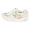 WALDLÄUFER Damen  Schnürschuhe bequem beige Gr. 6 Produktbild-Vorschau 3