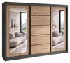 BELANO Schwebetürenschrank 200 cm mit Spiegel – Produktbild-Vorschau 1