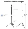 Kit Walimex pro LED 60 W avec boîte à lumière et trépied, Voir les images du produit 4
