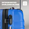 MONZANA® Set di Valigie 4pz ABS Rigide Trolley Bagaglio Anteprima dell’immagine prodotto 6