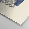 Bilder auf glas - Einteilig - Abstraktion Flecken Zickzack Produktbild-Vorschau 5