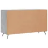 vidaXL Sideboard gris béton 100x36x60 cm Bois composite Voir les images du produit 9