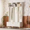 MODFU Garderoben-Set 120×40×191cm Kleiderschrank mit Produktbild-Vorschau 10