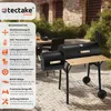 Holzkohlegrill 115 x 67 x 115 cm Produktbild-Vorschau 2