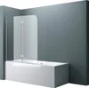 doporro Paroi de Baignoire 120x140cm Pare Baignoire 2 Voir les images du produit 2