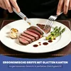 Besteck Set 12 Personen,72-tlg Edelstahl Besteckset,Cutlery Produktbild-Vorschau 2