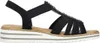 Rieker Keilsandaletten Damen 31373730393531 Schwarz 41 EU Produktbild-Vorschau 2