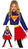 Superheldin Kostüm für Mädchen Super Hero rot blau Kleid, Produktbild-Vorschau 7
