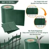 TOSANEO PVC Sichtschutzstreifen Grün 35m x 19cm Sichtschutz Produktbild-Vorschau 4