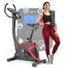 Hop-Sport Heimtrainer Fahrrad Host Rot - Ergometer mit Produktbild-Vorschau 1