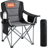 Silla plegable VEVOR, con portavasos, ideal para pesca, Vista previa de la imagen del producto 1
