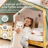 Hausbett Himmel 135x320 cm Eukalyptus mit Goldapplikation - Produktbild-Vorschau 5
