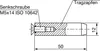 SIMONSWERK Tragzapfen 12 x 50 mm, m. Schraube M5 x 14 Produktbild-Vorschau 2